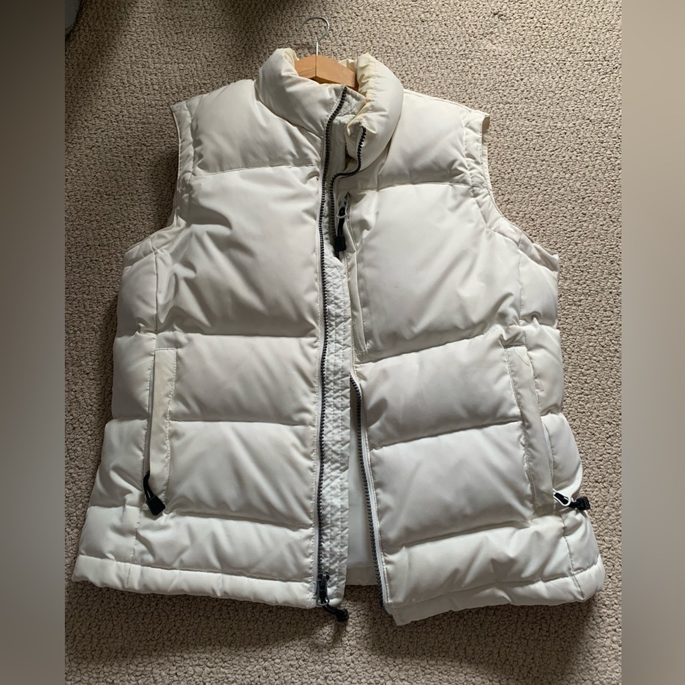 Women's White Puffer Vest Oakville Hornets Hockey